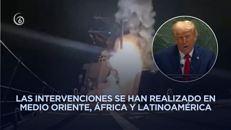 En menos de un año Trump ha ordenado operaciones militares en al menos seis naciones