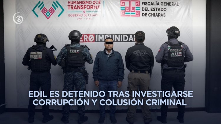 Por esto detuvieron a alcalde morenista de Cintalapa, Chiapas