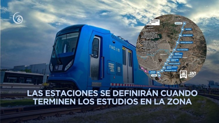 Dan a conocer posibles estaciones para el Tren Ligero La Paz-Texcoco