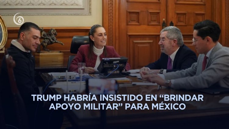 Sheinbaum descarta invasión a México tras llamada con Trump