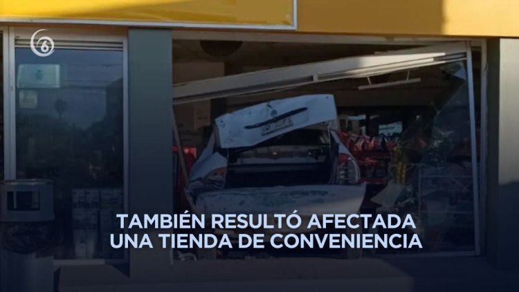 Carambola en Texmelucan, Puebla deja al menos cinco vehículos dañados