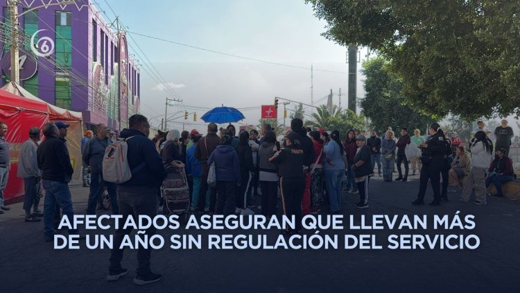 Habitantes de Nezahualcóyotl realizan bloqueos para exigir solución a falta de servicio de agua