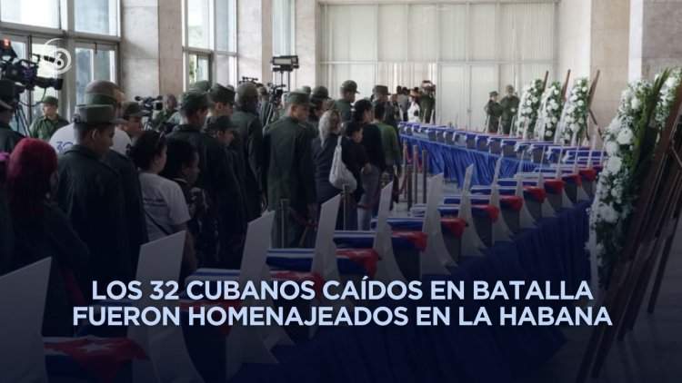 Galería: Homenaje a combatientes cubanos caídos en Venezuela