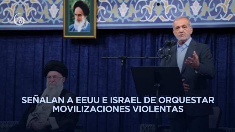 Presidente iraní dice que ataque al liderazgo supremo equivaldría a una guerra contra Irán