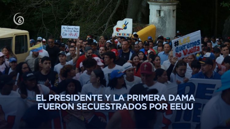 Galería: Continúan las movilizaciones de venezolanos que exigen la liberación de Nicolás Maduro