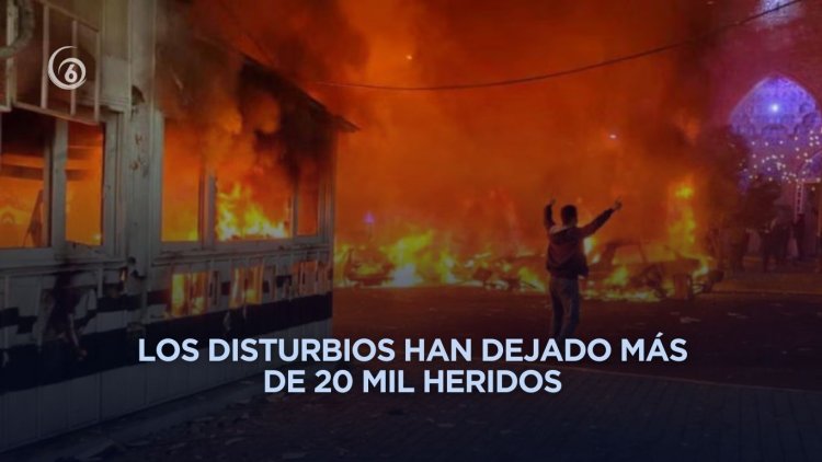 Fuerzas de seguridad de Irán detuvieron a 80 organizadores de disturbios en el norte del país