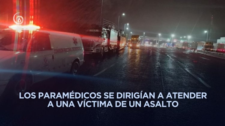 Ambulancia no brinda atención a lesionado porque caseta de Copexa niega el paso