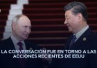 Putin y Xi debaten las situaciones en torno a Irán, Venezuela y Cuba