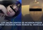 Identifican a pareja que intentó asaltar a un conductor de plataforma en Puebla
