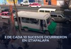 Iztapalapa y Xochimilco, alcaldías con más delitos dentro del transporte público