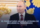 Putin acusa a adversarios de Rusia de intentar sabotear negociaciones sobre Ucrania