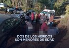 Cuatro lesionados tras choque frontal en la carretera Toluca–Zitácuaro