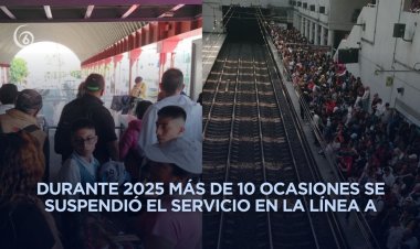 Línea A del Metro suspende servicio en todas las estaciones por falla eléctrica