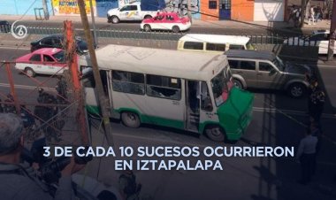 Iztapalapa y Xochimilco, alcaldías con más delitos dentro del transporte público