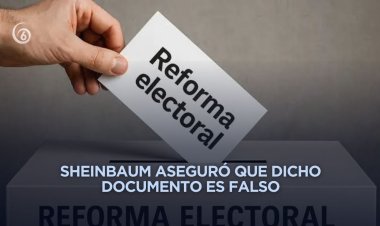 Filtran supuesto borrador de reforma electoral con cambios al INE y al Congreso