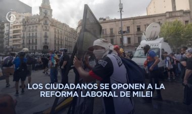 Policía de Argentina reprime manifestaciones en Buenos Aires