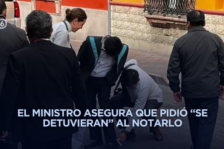 Presidente de la SCJN defiende que colaboradores le limpiaran los zapatos