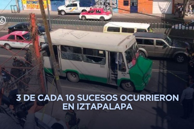 Iztapalapa y Xochimilco, alcaldías con más delitos dentro del transporte público