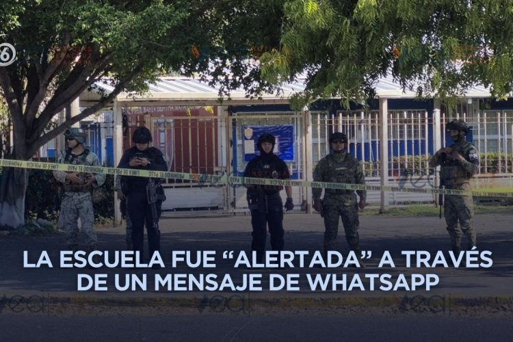 Alumnos de primaria en Veracruz son desalojados por amenaza de bomba