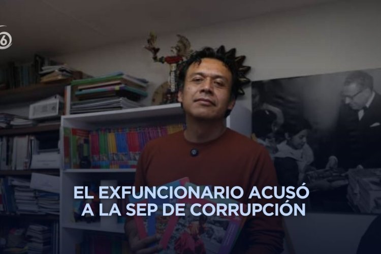 Destituyen a Marx Arriaga de la SEP en medio de polémica por libros de texto