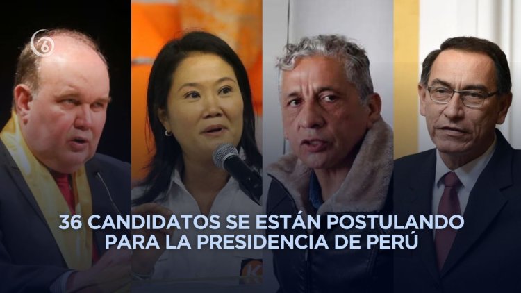 Derechista lidera preferencias para presidencia de Perú, según encuesta
