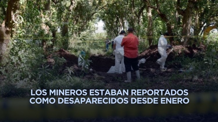 Identifican cuerpos encontrados en fosa como mineros desaparecidos en Sinaloa
