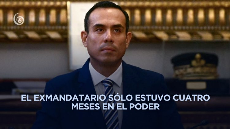 Congreso de Perú destituye al presidente interino José Jerí