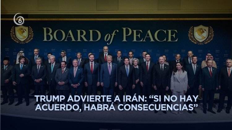 Consejo de Paz termina con amenaza de Trump hacia Irán