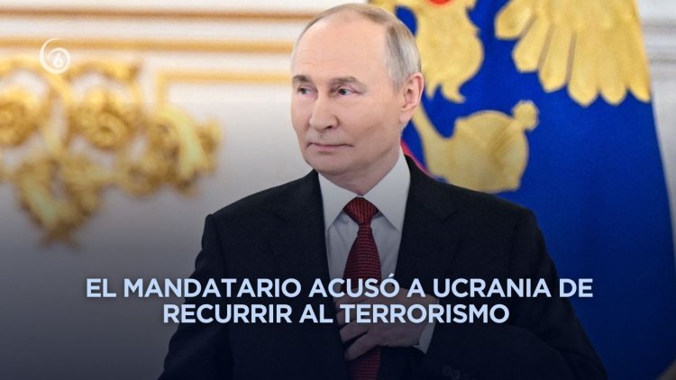 Putin acusa a adversarios de Rusia de intentar sabotear negociaciones sobre Ucrania