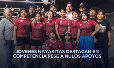 Huicholes nayaritas destacan en la Espartaqueada a pesar del abandono gubernamental