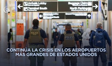 Sigue caos en aeropuertos de Estados Unidos; Trump culpa a demócratas