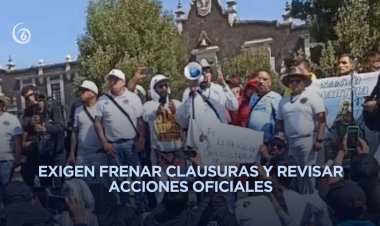 Protestan en Toluca contra operativos en anexos