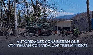 Suman seis días de búsqueda de mineros atrapados en Sinaloa