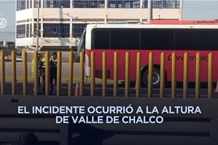 Muere motociclista tras accidente en la autopista México-Puebla