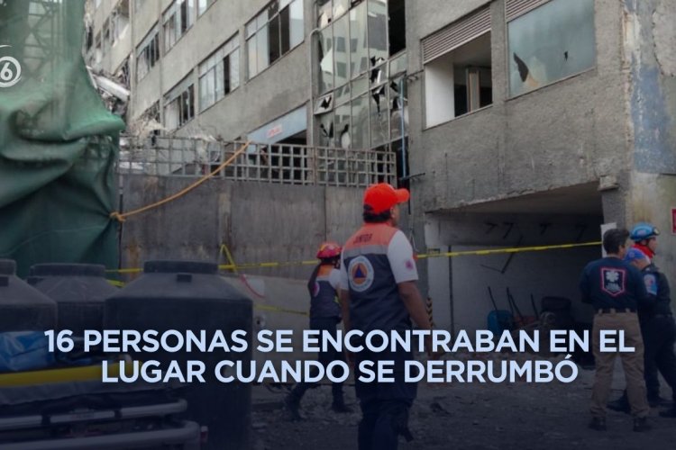 Colapso de edificio en San Antonio Abad deja trabajadores atrapados