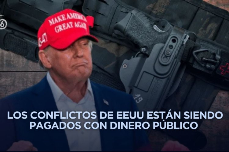 Trump gastó 5,600 mdd en munición y tendrá que pedir más dinero al Congreso