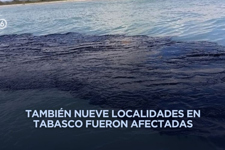 Avanza derrame de hidrocarburo en playas de Veracruz, van 42 localidades afectadas