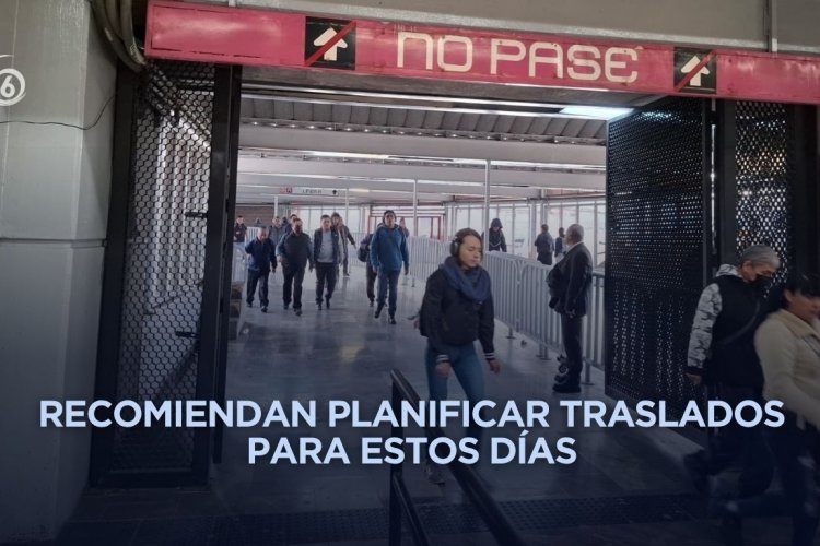 Habrá modificaciones en horario del Metro por Semana Santa