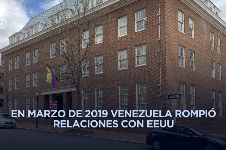 Reabren embajada de Venezuela en EEUU tras siete años de cierre