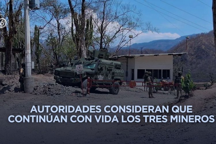 Suman seis días de búsqueda de mineros atrapados en Sinaloa