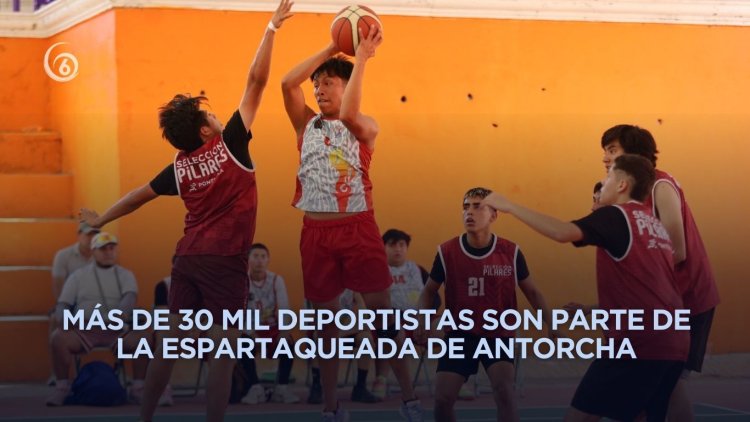 Arrancó Espartaqueada Deportiva; Antorcha llama a la juventud a practicar deporte