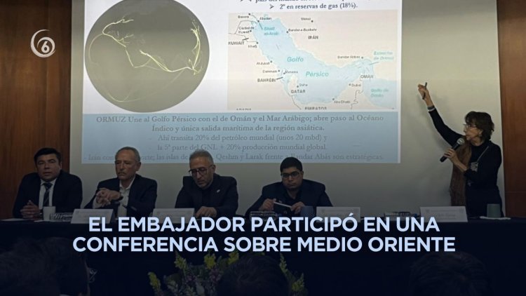 En Chapingo, Irán pide a México y al mundo condenar ataques de EEUU e Israel