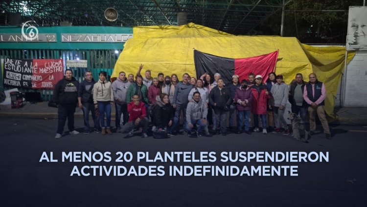 Estalla huelga en Bachilleres del Edomex y CDMX