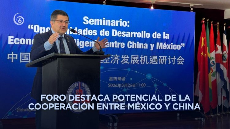 México y China fortalecen cooperación en economía inteligente y tecnología