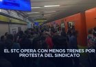 Continúan afectaciones en el Metro por paro escalonado de trabajadores