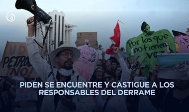 Ambientalistas marchan en Veracruz, exigen transparencia sobre el daño causado por el derrame de hidrocarburo