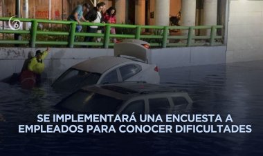 Buscan que empresas flexibilicen trabajo ante temporada de lluvias en CDMX