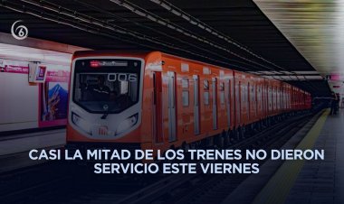 Reduce operaciones el Metro CDMX por protesta sindical; opera al 58% de su capacidad