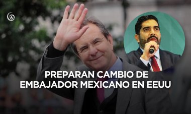 Se perfila cambio en la embajada de México en EEUU; saldría Moctezuma y llegaría Lazzeri