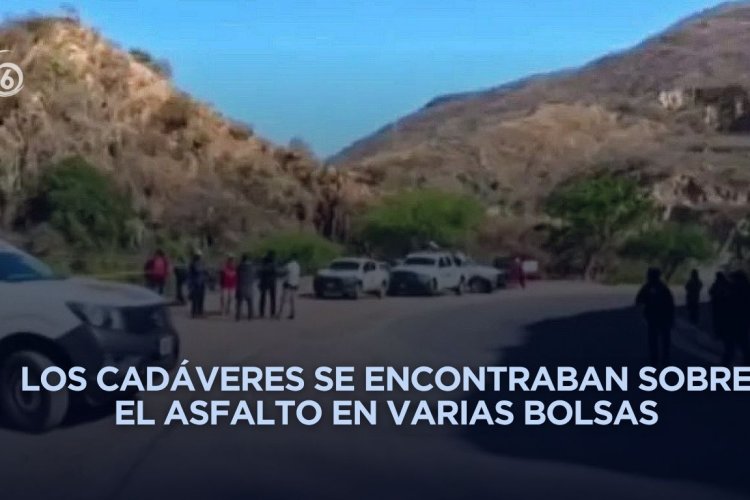 Hallan siete cuerpos desmembrados en Cualác, Guerrero